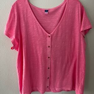 Button up tee💕💕